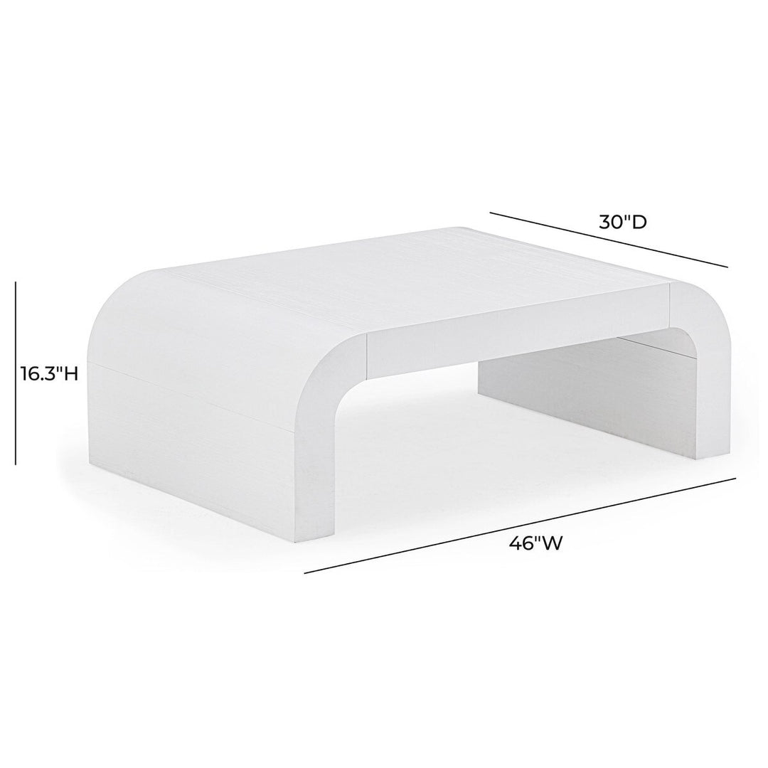 Mesa de centro blanco neutro o negro Catra