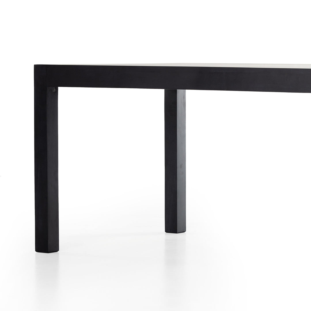 Mesa de comedor de 78” de álamo macizo Barsa