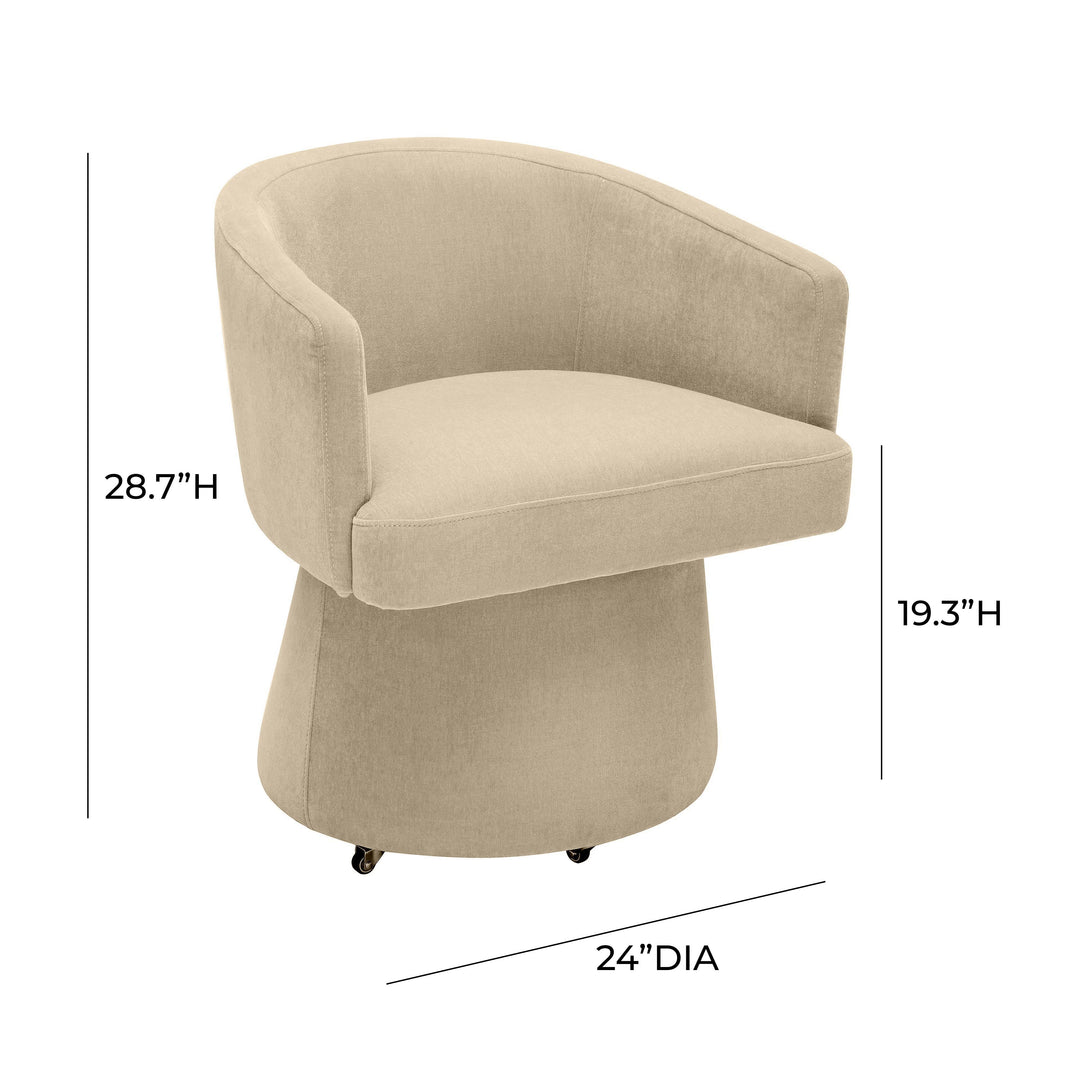 Silla de oficina con base giratoria Salar